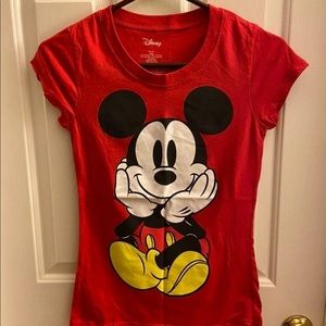 Mickey Mouse Red Shirt for girls